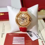 Ballon Bleu de Cartier 36MM in Diameter Swiss Quartz Movement Women Watch